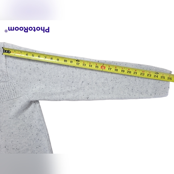 Chaps mens light gray Size large sweater - Picture 4 of 6